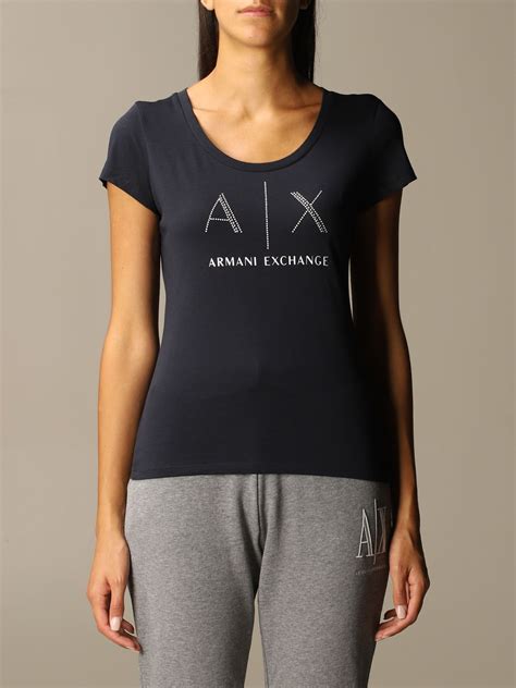 playeras armani exchange mujer